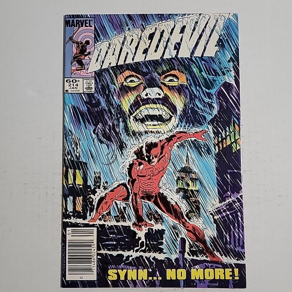 Daredevil  # 214 (1985) Newsstand! Excellent Condition! Ships Bagged And Boarded